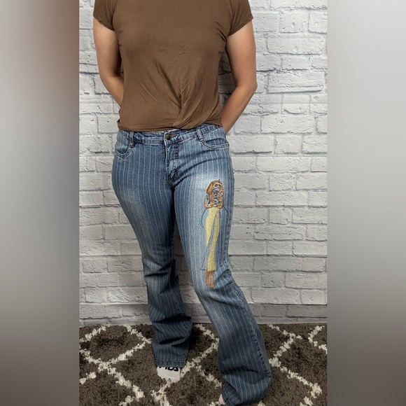 2000s Gazoz Egyptian flare jeans size 4 - Picture 1 of 8